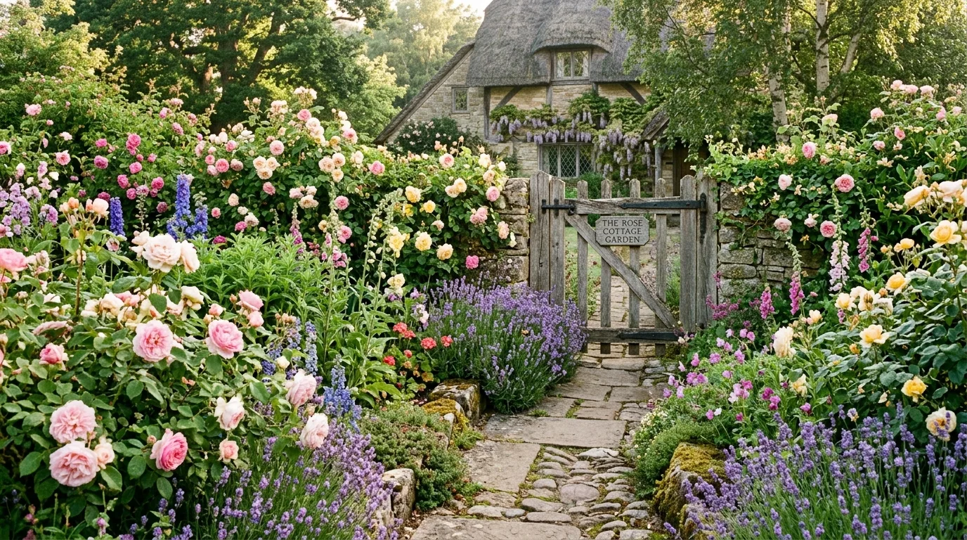 Structured Garden for Traditional Homes